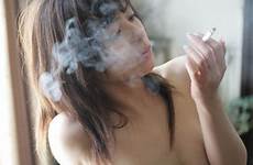 smoking asian fetish