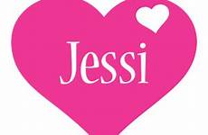 jessi aye logo name love heart textgiraffe