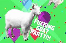goat fucking party