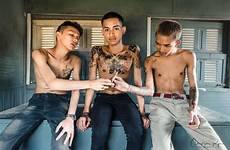 teens tattooed tattoos abandoned train mai chiang entered thailand exhibition into