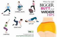 bigger hips butt wider fast naturally workout workouts ways exercises exercise make booty but top top10homeremedies fat help remedies routines