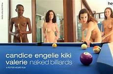 kiki engelie billiards candice hegre enlarge