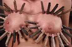 clothespins tortured bondage flyflv tit carter