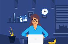 hard woman gif work animation works dribbble 2d