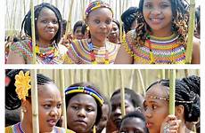zulu dance virgins reed they virginity rite annually passage displayed womanhood around through go