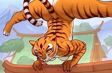tigress chelodoy rule34 fu kung dreamworks anthro splits upside
