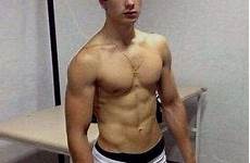 shirtless male jock football body ripped athlete muscular dude