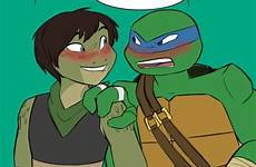 tmnt teenage mutant comics leo ninja turtles girl lizard gay liz deviantart suzukiwee1357 turtle human he swag other being girls