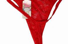underwear red sexy women thongs fashion brief female male
