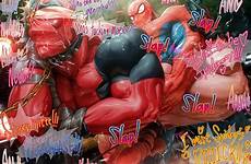 deadpool bara man spider spiderman rokudenashi big vs gay hentai yaoi bowser manga tumblr nsfw comments his baramanga tumbex