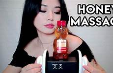 honey massage asmr ear
