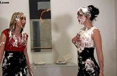 pies messygirl wam messy slime skirts sequin sleeveless creme