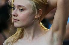 blonde fanning hair dakota armpit armpits pale women celebrities celebrity hollywood skin imgrum saved