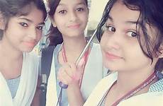 indian school girls beautiful three most selfie mumbai perfect find