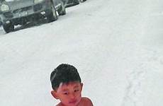 boy naked york chinese snow nearly article tide he winter