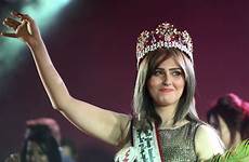 iraq miss shaima qasim abdulrahman rahman abdul women qassim woman qassem name womens baghdad crowned threats student first queen karim