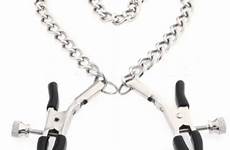 clamps sex nipple chain metal toys genital toy sexy couple bondage breast 35cm clip clamp adult set pairs jewellery adjustable