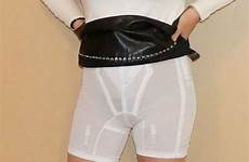 girdle shapewear girdles satin rago stockings legs short girdled suspenders too источник