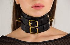 choker discreet collier colliers bday submissive submission corset
