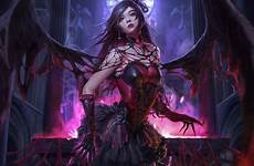 demon beautiful character demonic demonio succubus sarena haunted satanic manipulator anyone rarts femenino femeninos ele linked entries
