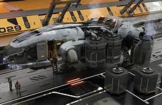 citizen star prospector wallpaper ship mining misc starship station concept gavin rothery sci service fi 4k game preview interior wallpapers