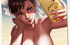 chun selfie