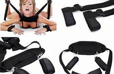 bondage bdsm toy kit rope set bed restraint under ankle cuffs adult system handcuffs strap who people ebay