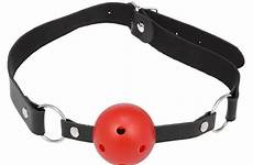 gag mouth ball strap adjustable fetish bdsm games adult breathable buckle flirting bondage leather metal sex couples toy mouse zoom