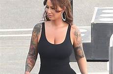 amber rose leggings through ass sexy stars huge celebrity hot booty dancing wears brunette famous wearing backstage big curves popular
