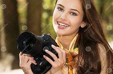 professional photographer camera woman girl