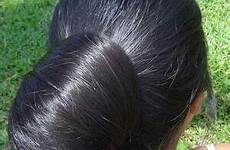 hair bun long her cock enter indian hairstyles buns uploaded user