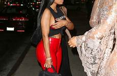 blac chyna squeezes watering eye trousers flashed modesty sideboob tried