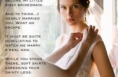 captions sissy submission bride obedience matriarchal masculinity surrendering