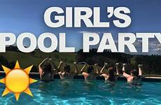pool party girls
