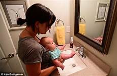 toilet babies birth she potty diapers training says newborn over during parents sinks public her who children them bathroom outside