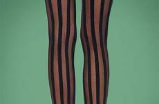 stockings victorian socks tights hosiery vertical stripe veronica