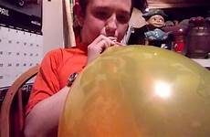 biggest balloon blowing