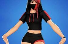 skin girl hot ninja fortnite galla swimsuits