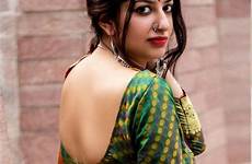 saree backless bollywood