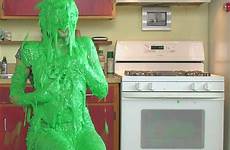 slimed wet wam gunge splosh splat