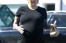 jenna jameson pregnant hollywood west lunch mini dress hawtcelebs celebmafia gotceleb