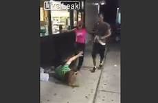 girl man beat hood woman being wrong