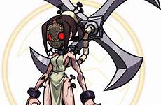 skullgirls painwheel characters game introduces godisageek who