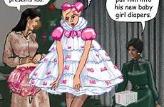 sissy prissy mommys frilly feminized petticoated petticoat captions prim regression domina transgender feminize