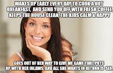 wife she meme hot greatest sex time cook her good me imgflip everyone really day off coffee girl breakfast clean