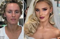 before after makeup wedding brides bride bridal arber mua bytyqi demilked barely recognize ll their credits