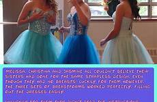 captions tg forced caps dresses transformation courtneycaps girly dress fiction bridesmaid dedicated me gender other prom wear pageant three courtney