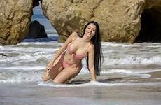 claudia bikini alende beach slip nude nipple july malibu angeles los hot sexy la story aznude looks candids celebmafia hawtcelebs