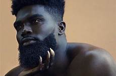 bearded styles pretty homens afro melanin beards colour