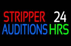 stripper auditions
